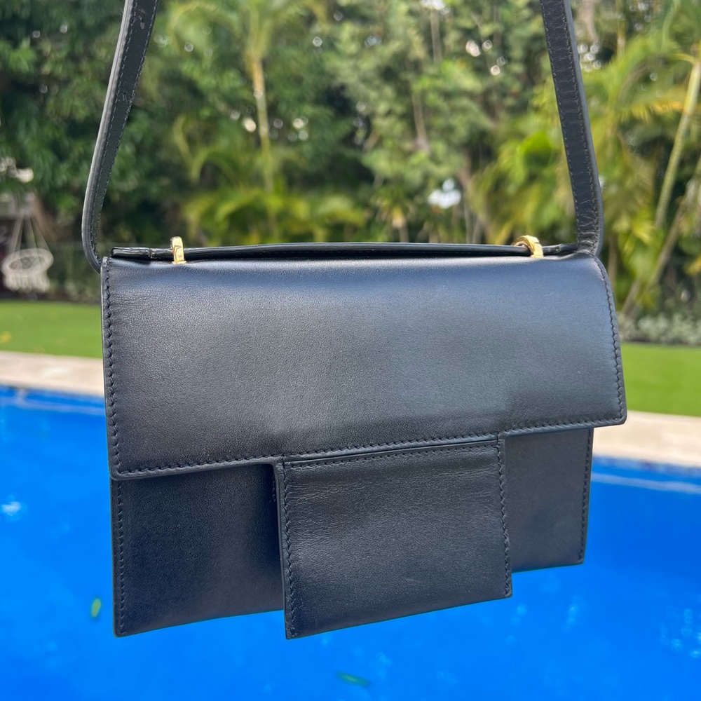 Tom Ford Classic Black leather Crossbody Bag